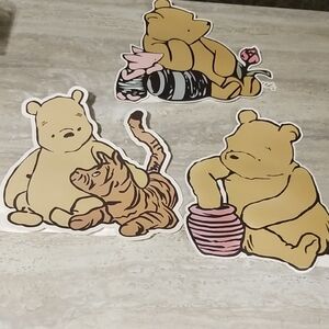 Disney Classic Winnie the Pooh Cut Outs Table Sitters